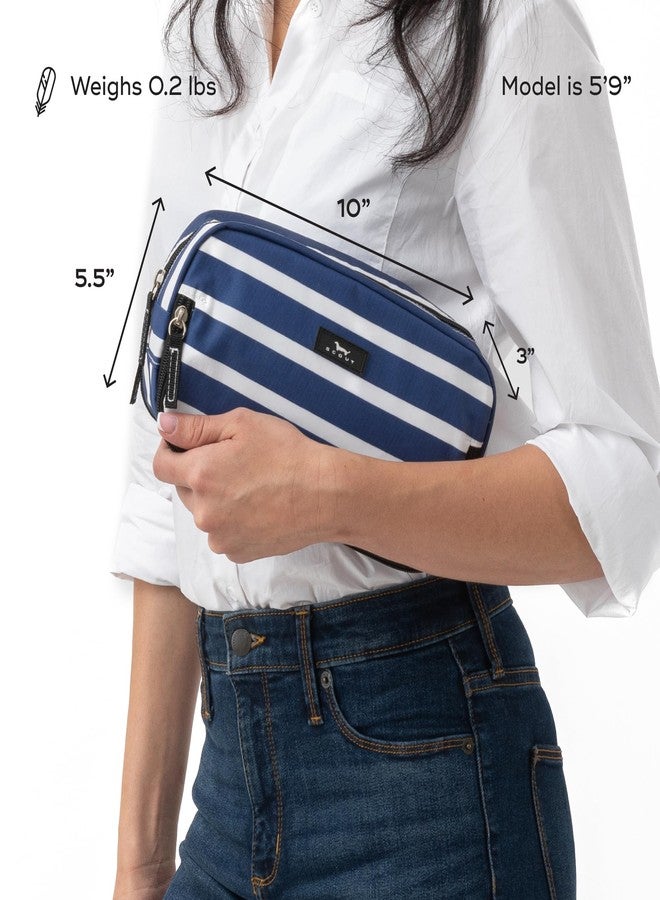 SCOUT 3-Way Bag - Travel Makeup Pouch and Toiletry Bag for Women with Three Zipper Compartments - Stands Upright, Wipes Clean - Image 4