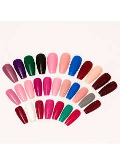Shein shein Long Coffin Nail Set - 576pcs Mixed Colors  - Image 2