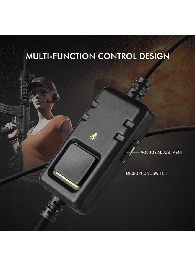 Somic Gaming Heaset for Xbox One, Somic G801 Foldable Stereo Headphone with Detachable Mic, 3.5mm Jack for PS4, Xbox, PC, Mac, iPhone, iPad, Smart phone - Image 3