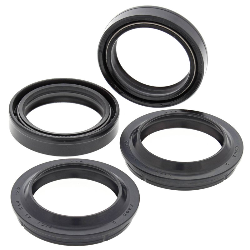 All Balls Racing 56132 Fork  Dust Seal Kit Compatible withReplacement for Buell Honda Suzuki Yamaha