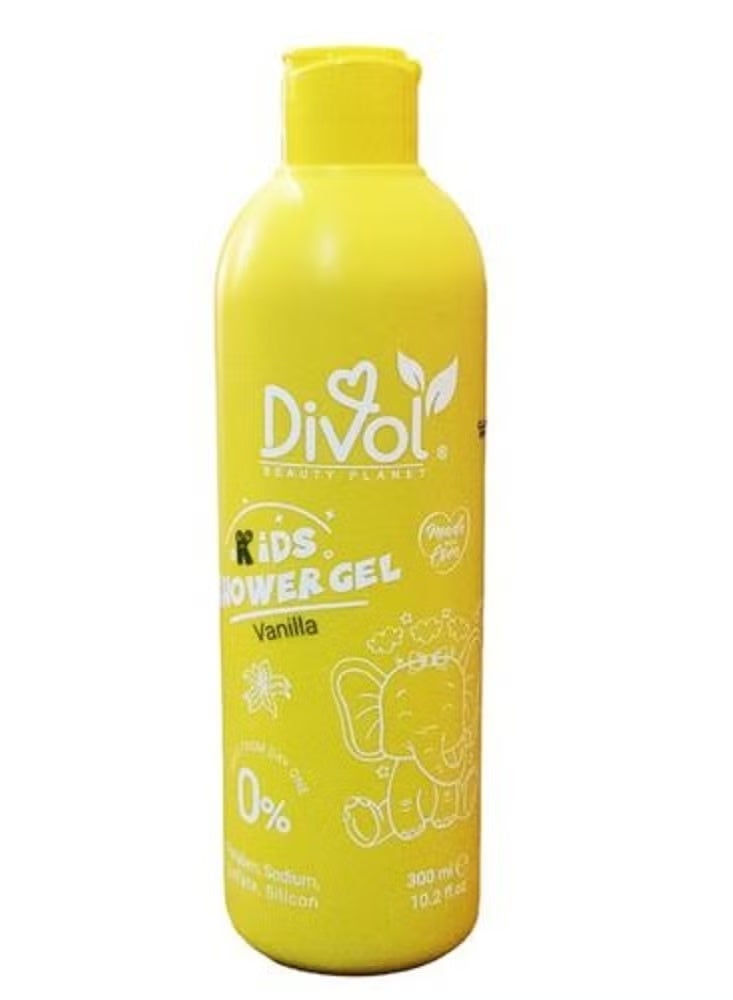Divol Kids Shower Gel Vanilla 300ml
