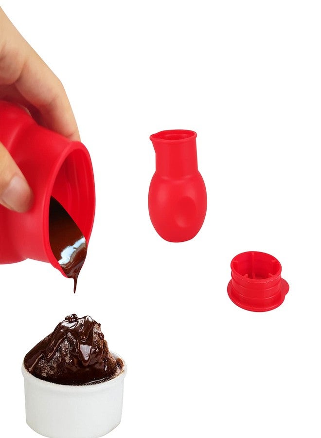 Melostu 3 Pieces of Chocolate Melting Furnace, Microwave Oven Melter, Can be Used for Butter, Cheese, Candy, Sauce and Caramel, Mold to Melt Chocolate - Image 3