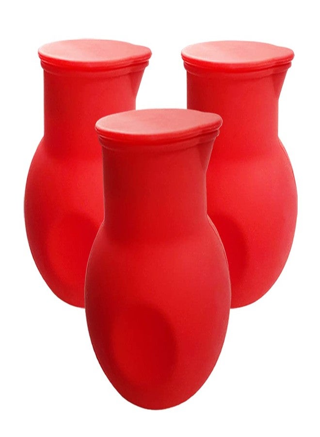 Melostu 3 Pieces of Chocolate Melting Furnace, Microwave Oven Melter, Can be Used for Butter, Cheese, Candy, Sauce and Caramel, Mold to Melt Chocolate - Image 1