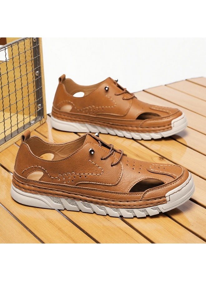 Men Fashion Big Size Summer Sport Sandals Beach Water Hiking Shoes Comfort Breathable Casual Non-slip Indoor Outdoor Sandal - Image 1