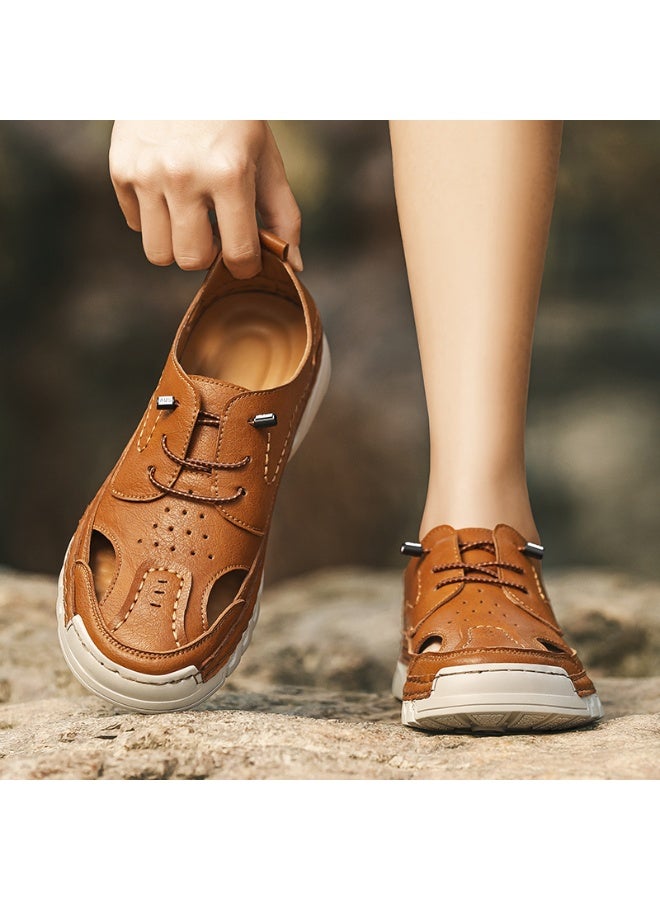 Men Fashion Big Size Summer Sport Sandals Beach Water Hiking Shoes Comfort Breathable Casual Non-slip Indoor Outdoor Sandal - Image 5