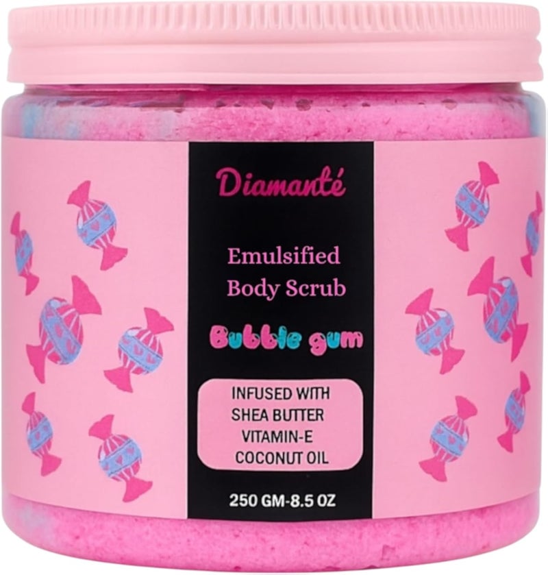 Diamanté Bubblegum emulsfied body scrub
