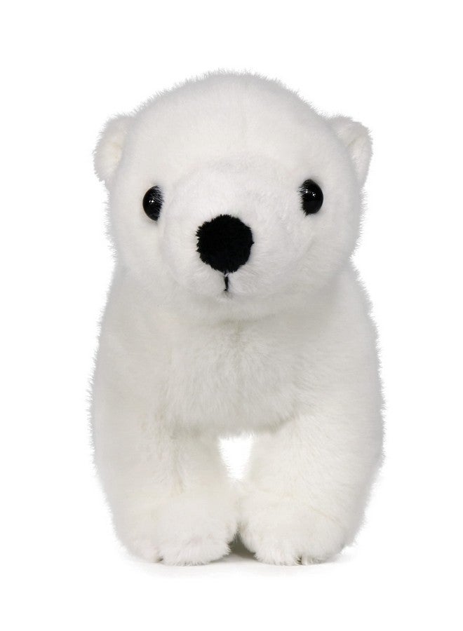 Ice King Bear Lifelike Baby Polar Bear Stuffed Animal - Plush Toy - 9 Inches Length - Image 3