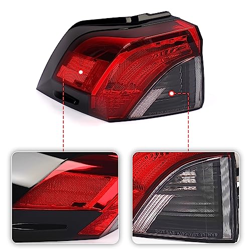 Huray Left Outer Tail Light for Toyota RAV4 2019-2022 Driver Side Taillight Lamp Assembly Replacement for TO2804148 815600R090 - Image 3
