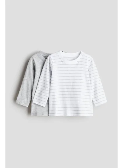 H&M 2-pack long-sleeved jersey tops