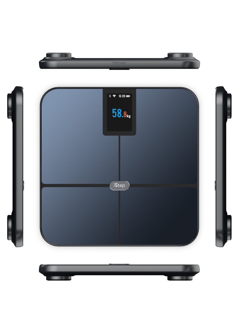 اي ستيب - ميزان رقمي - اسود - Image 2