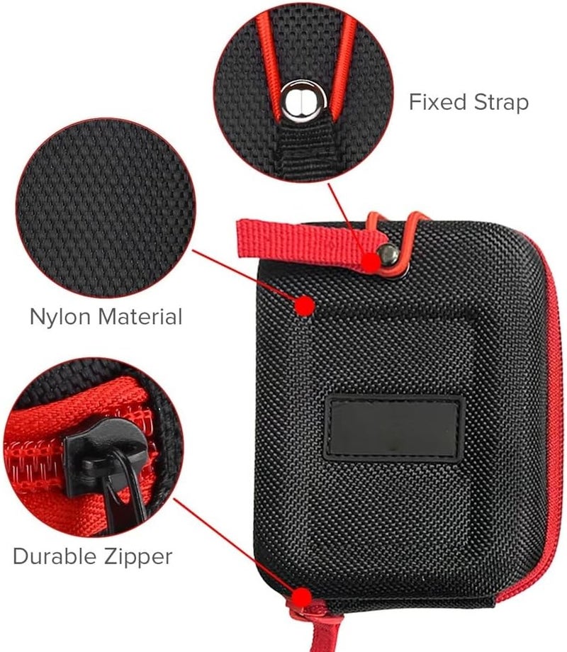 DONGKER Golf Rangefinder Hard Shell Case, Range Finder Carry Bag with Belt for Most Brands Rangefinders - Image 1