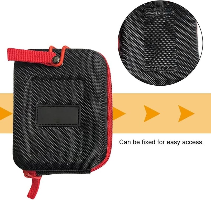 DONGKER Golf Rangefinder Hard Shell Case, Range Finder Carry Bag with Belt for Most Brands Rangefinders - Image 2