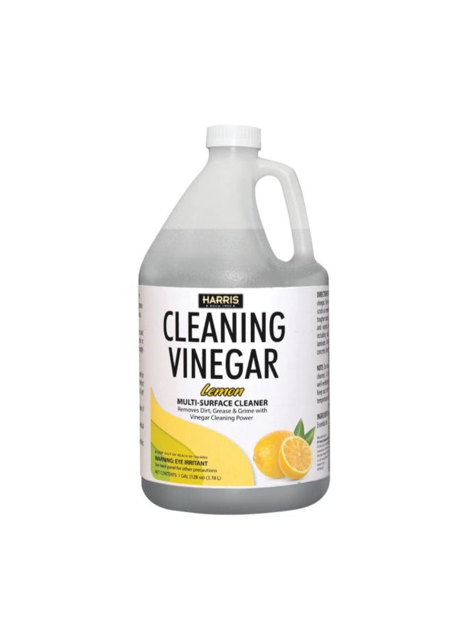 هاريس منظف الأسطح المتعددة مركز من الخل برائحة الليمون شفاف 3.78 لتر LEVINE-128 - Image 1