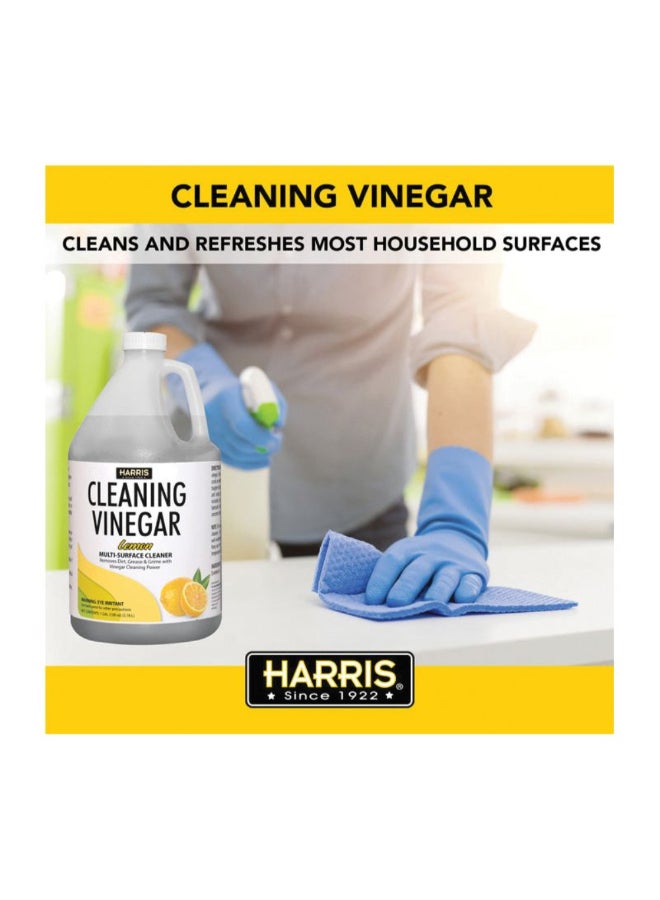 هاريس منظف الأسطح المتعددة مركز من الخل برائحة الليمون شفاف 3.78 لتر LEVINE-128 - Image 2