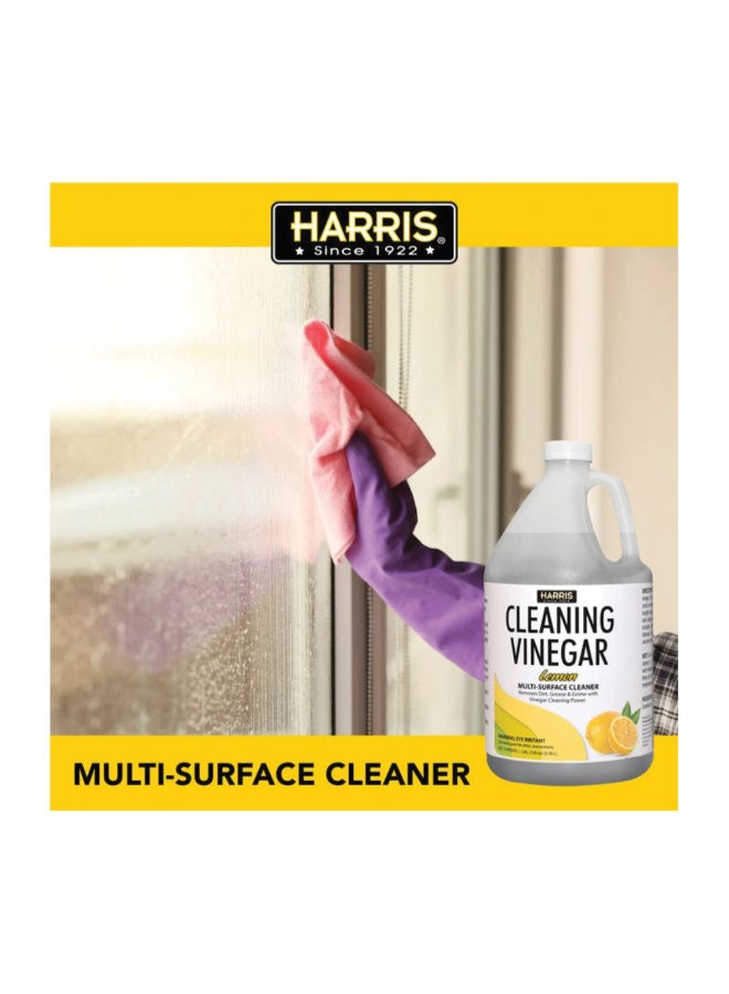 هاريس منظف الأسطح المتعددة مركز من الخل برائحة الليمون شفاف 3.78 لتر LEVINE-128 - Image 4
