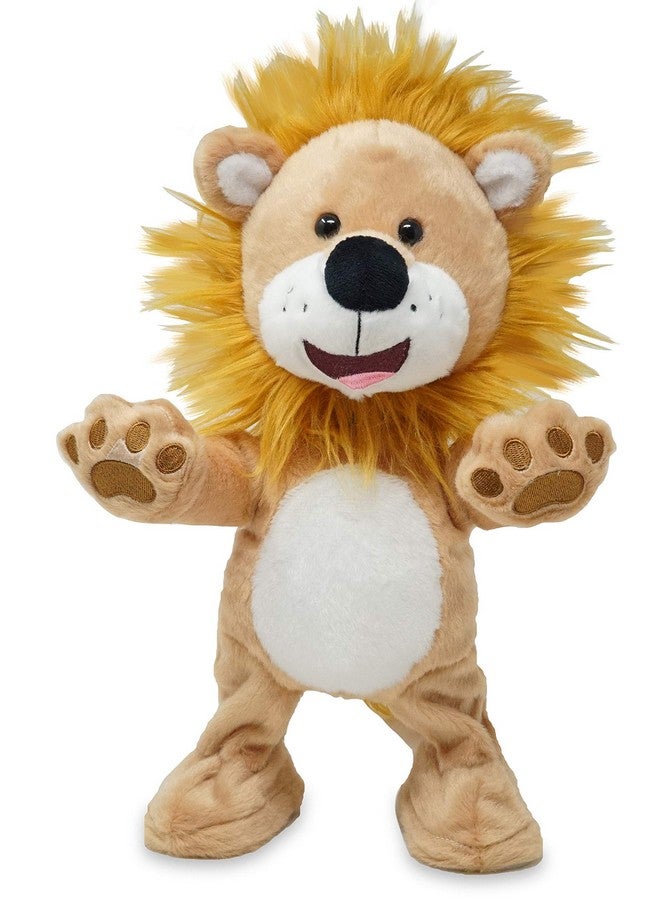 Cuddle Barn Let Loose Lenny Animated Musical Groovy Lion Stuffed Animal Plush Toy Dances To Lively Song Shout 14 Inches - Image 1