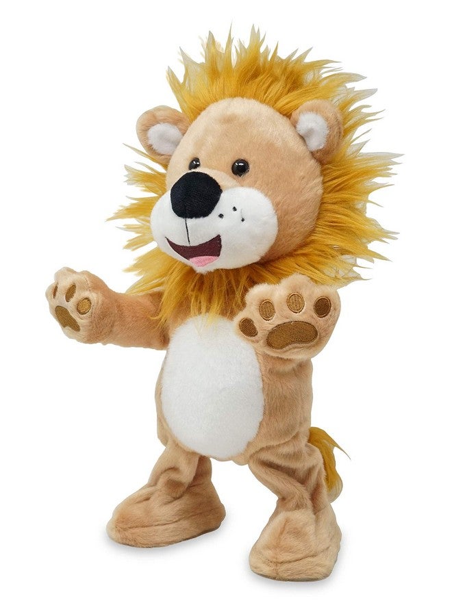 Cuddle Barn Let Loose Lenny Animated Musical Groovy Lion Stuffed Animal Plush Toy Dances To Lively Song Shout 14 Inches - Image 3