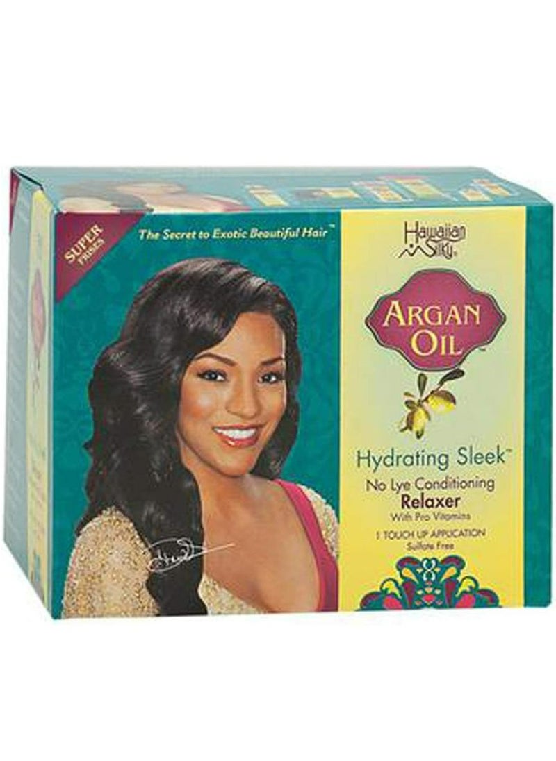 Hawaiian Silky Argan Oil No-Lye Conditioning Relaxer Super 