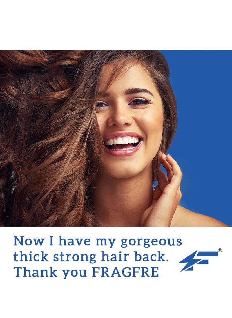FRAGFRE Intense Hydrating Shampoo 8 oz - Fragrance Free Hypoallergenic Sulfate Free Moisturizing Shampoo - Safe on Colors and Sensitive Scalps - Strenghtens Dry Hairs - Vegan Gluten Free Cruelty Free  - Image 3