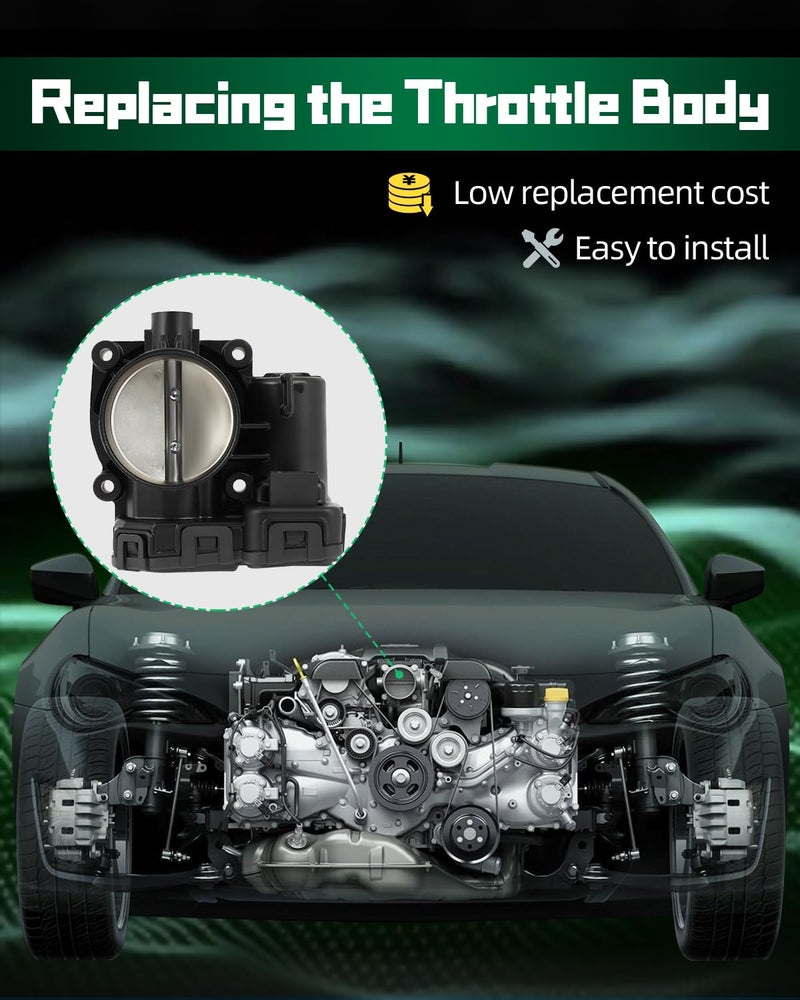 SCITOO Throttle Body Assembly Fit for Chrysler for Pacifica for Town & Country for Dodge for Grand Caravan for Jeep for Wrangler Throttle Body Unit 4593858AA TB1169 04593858AB Throttle Body - Image 4