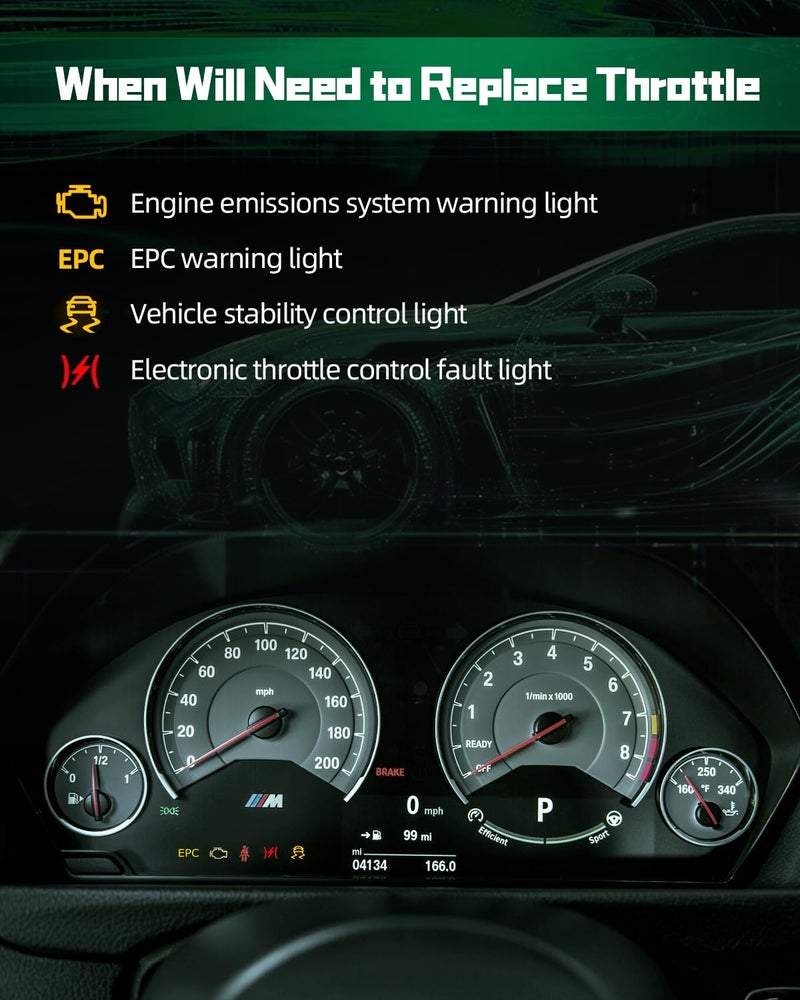 SCITOO Throttle Body Assembly Fit for Chrysler for Pacifica for Town & Country for Dodge for Grand Caravan for Jeep for Wrangler Throttle Body Unit 4593858AA TB1169 04593858AB Throttle Body - Image 5