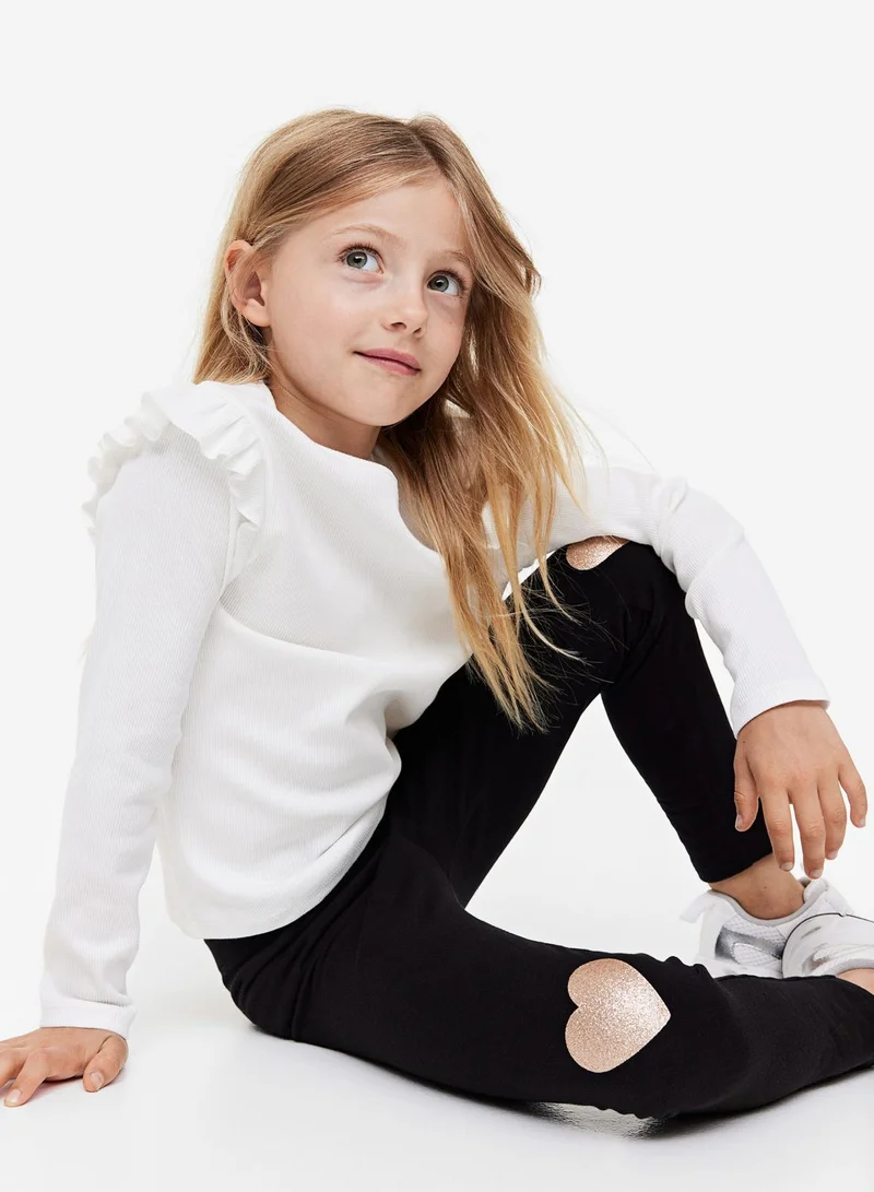 H&M Kids Brushed-Inside Leggings