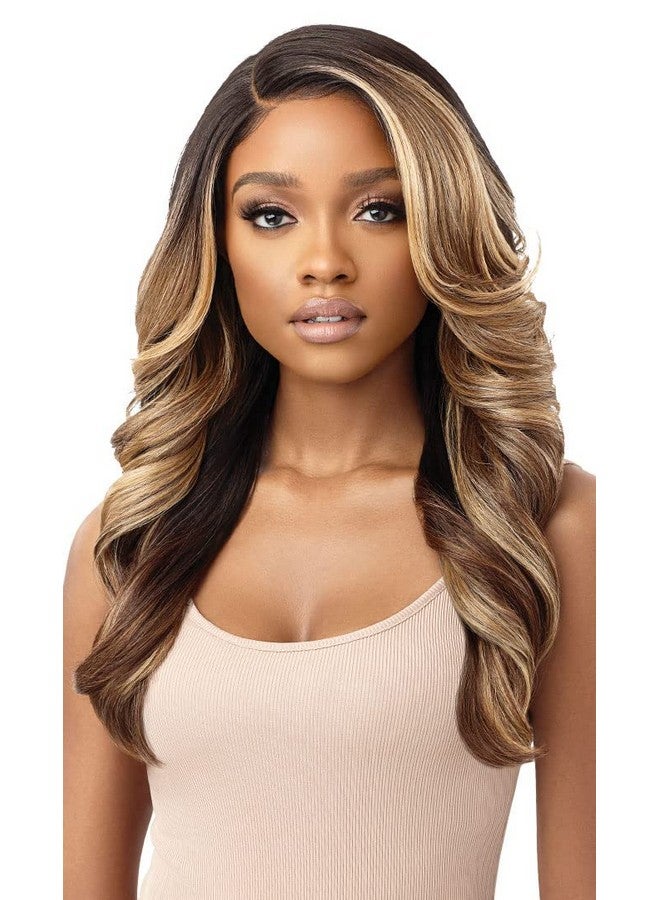 Outre Synthetic Melted Hairline Hd Lace Front Wig Begonia (1B) - Image 2