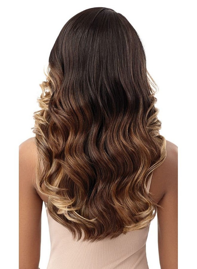 Outre Synthetic Melted Hairline Hd Lace Front Wig Begonia (1B) - Image 4