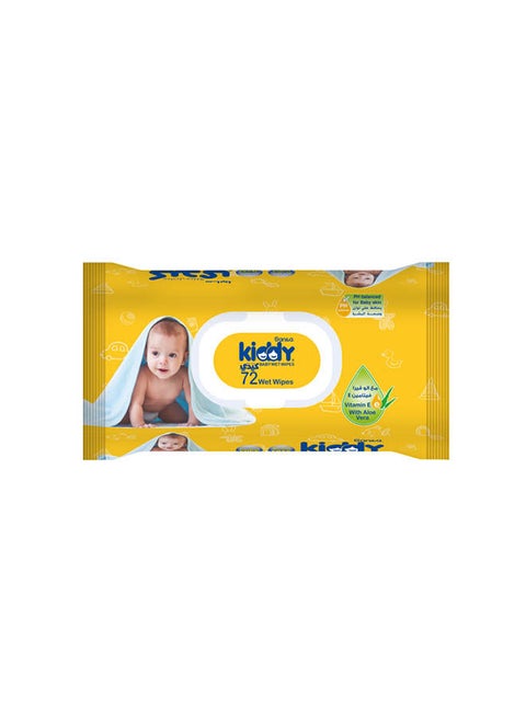 72 Wet Wipes