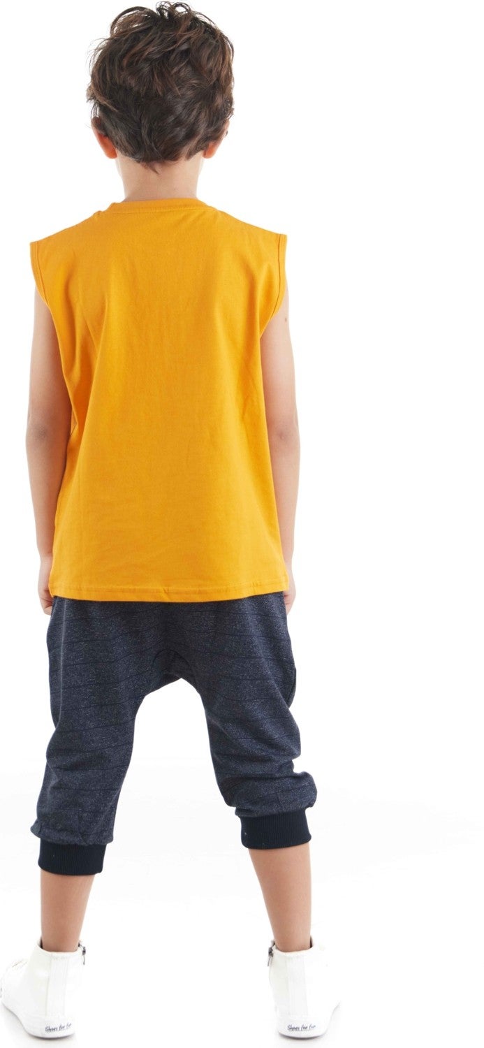 Mshb&G Motocross Boy T-shirt Capri Shorts Set  - Image 2