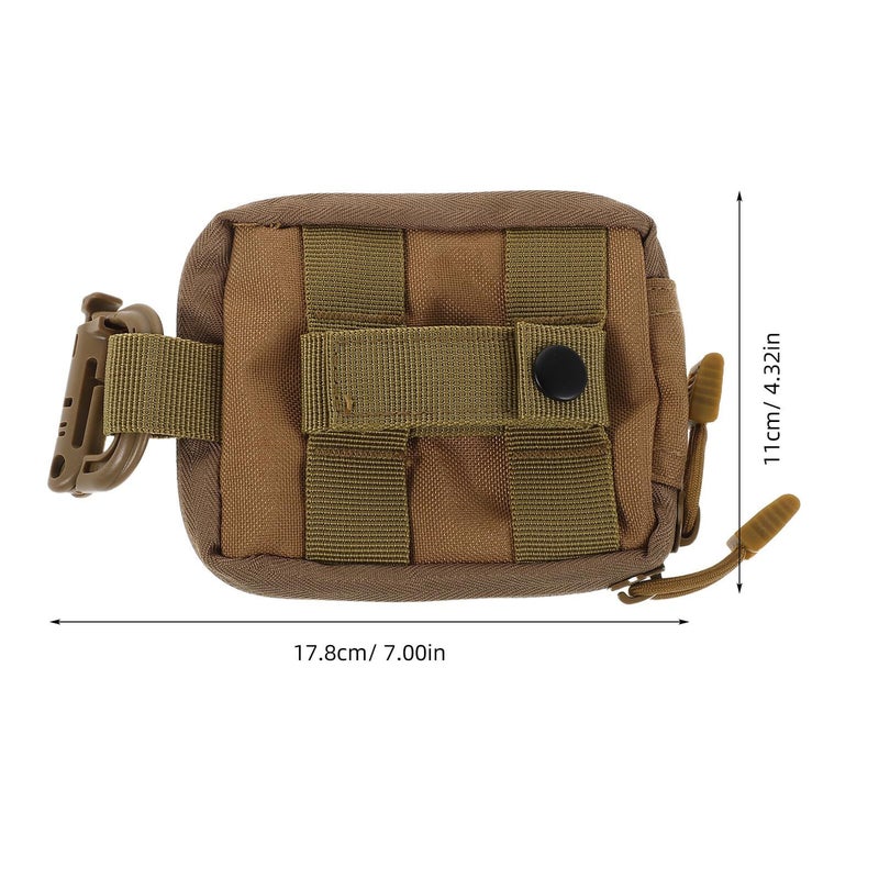 Outdoor Fanny Pack Waist Bag Black Multifunctional Sports Pockets Lightweight for Men Women Travel Running Hiking - Image 3