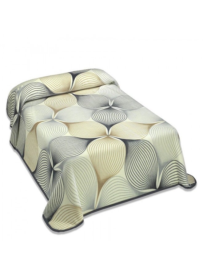 Mora spain - Mora Gold blanket (MORA Gold) - Model K58 -Size: 220 * 240- consisted of 85% acrylic - 15% polyester - weight 4.450 kg-country of origin Spain. - Image 1