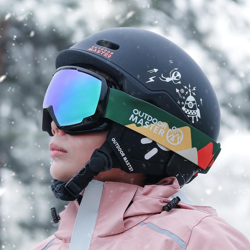 OutdoorMaster Kids Ski Goggles, Snowboard Goggles - Youth Snow Goggles - Image 2