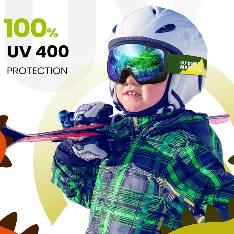 OutdoorMaster Kids Ski Goggles, Snowboard Goggles - Youth Snow Goggles - Image 5