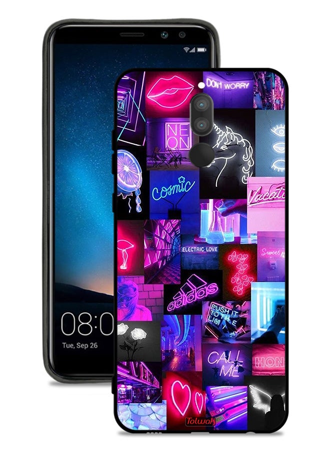 Tolwak Huawei Mate 10 Lite Protective Case Cover Comic - Image 1