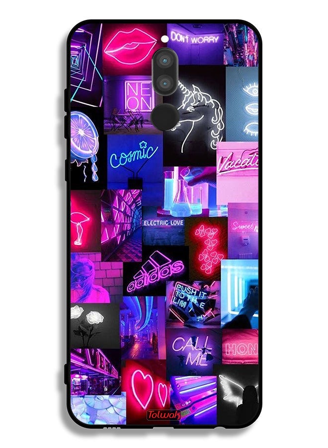 Tolwak Huawei Mate 10 Lite Protective Case Cover Comic - Image 2