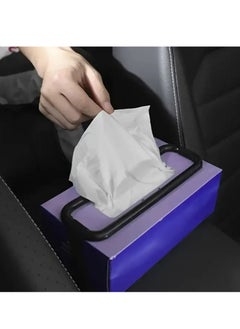 Generic Car Sun Visor Tissue Box Holder, Paper Towel Fixing Frame for Auto Visor, Plastic Clip for Hanging Napkin Box, Tissues Bag Bracket for Backseat, Universal Vehicle Interior Accessories  - Image 4
