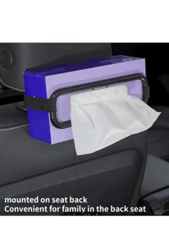 Generic Car Sun Visor Tissue Box Holder, Paper Towel Fixing Frame for Auto Visor, Plastic Clip for Hanging Napkin Box, Tissues Bag Bracket for Backseat, Universal Vehicle Interior Accessories  - Image 3