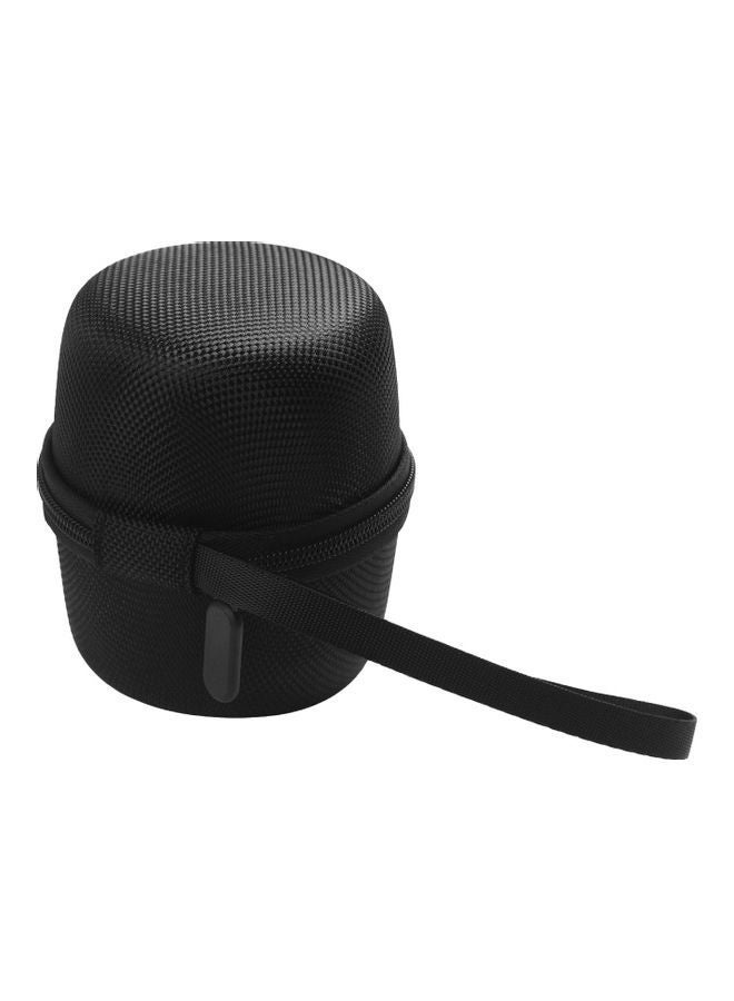 NIBEMINENT Shockproof Nylon Bluetooth Speaker Storage Box Black 