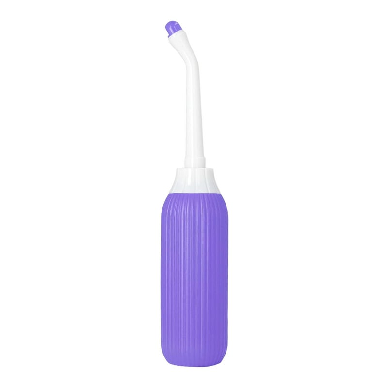 500ml Multipurpose Portable Bidet Sprayer , Postpartum Peri Bottle , for hygi-ene washing Soothing Postpa for Postpartum part , Feminine Care (Purple) , Postpartum Peri Bottle , 500ml Multipurpose - Image 1