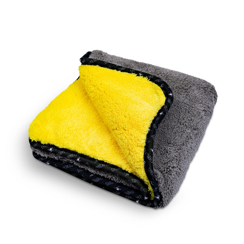 Chemical Guys MIC_1001 Microfiber Max 2-Faced Soft Touch Towel for Auto, Home, Kids, Pets & More (16 in. x 16 in.) - Image 2