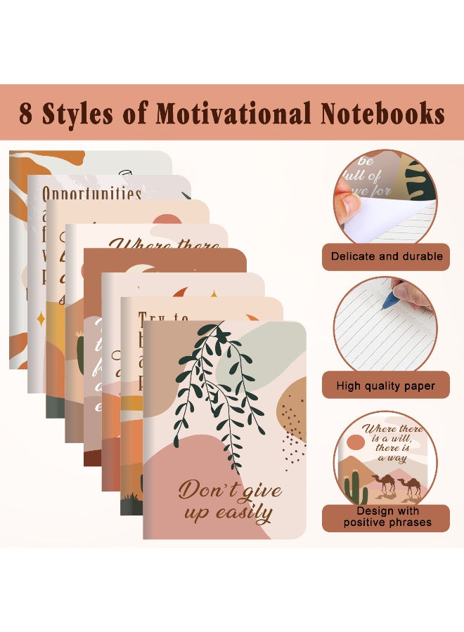 64 Pcs Motivational Mini Notebooks Bulk Set,16Pcs Motivational Quote Notebooks - Image 3