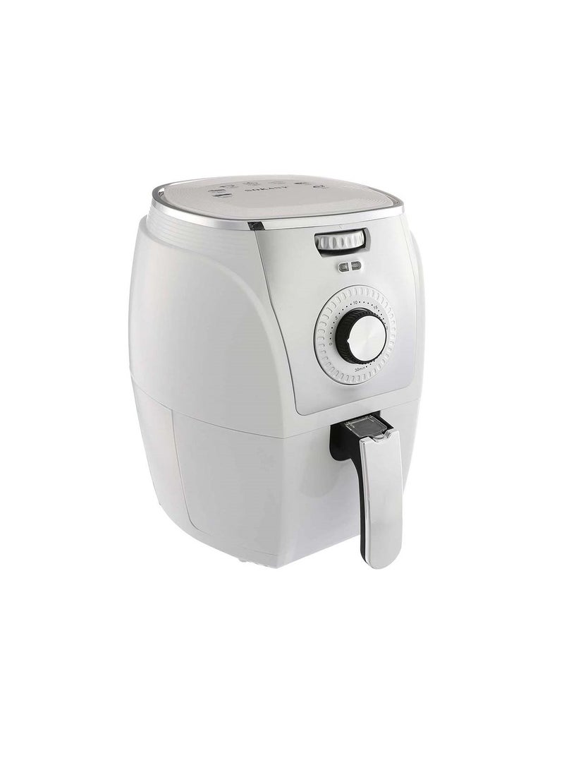 سوكاني K-3010 مقلاة بدون زيت 1500 وات 5 لتر ابيض - Image 1