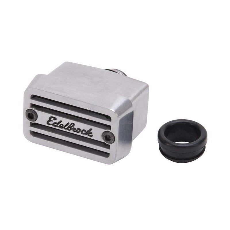Edelbrock 4204 Elite Series PushIn Rectangular Breather