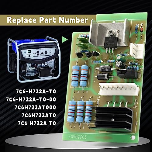 Dusledel 7C6-H722A-10 Voltage Regulator Replacement for Yamaha Generator - Image 3