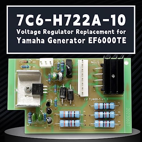 Dusledel 7C6-H722A-10 Voltage Regulator Replacement for Yamaha Generator - Image 2