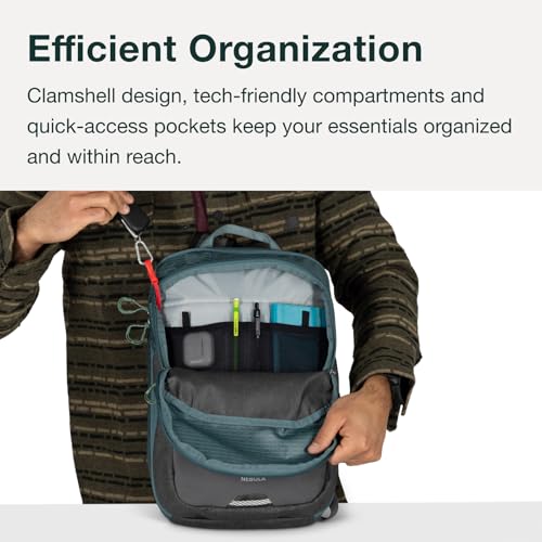 Osprey Nebula Shoulder Sling Bag, Black - Image 4
