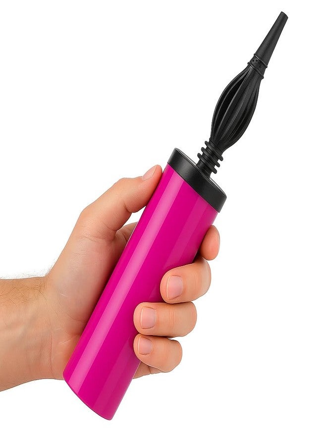 Just Party Hand Held Balloon Air Pump Inflator, Assorted Colour, ?28.5 x 5 x 5 CM - Image 1