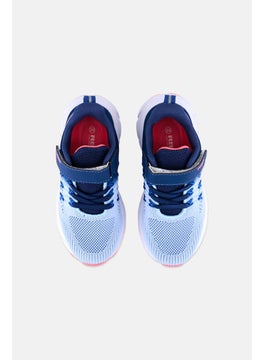 RBX Kids Girl Velcro Closure Outdoor Shoe, Blue Combo  - Image 3