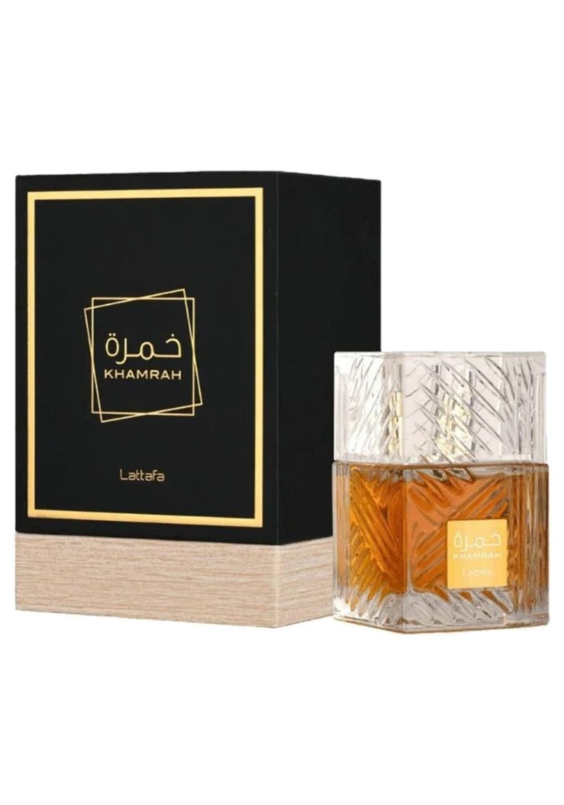 Lattafa Khamrah Unisex Eau De Parfum by Lattafa 100ml - Image 1